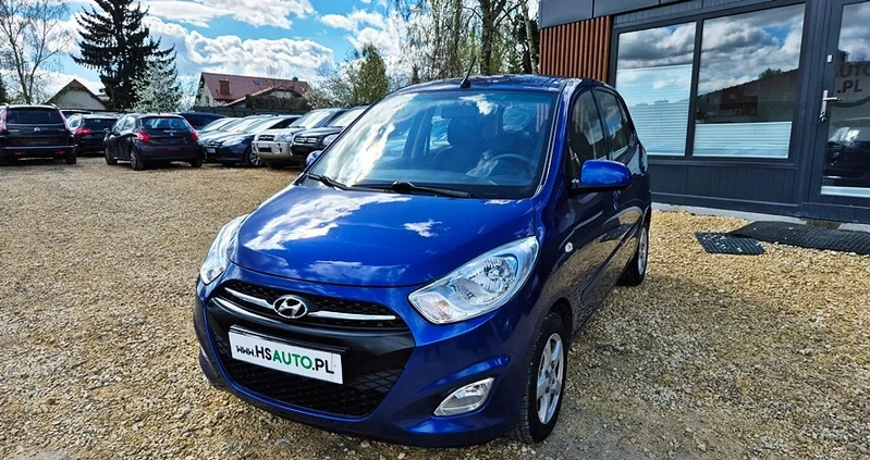 Hyundai i10 cena 14900 przebieg: 160000, rok produkcji 2012 z Głuszyca małe 781